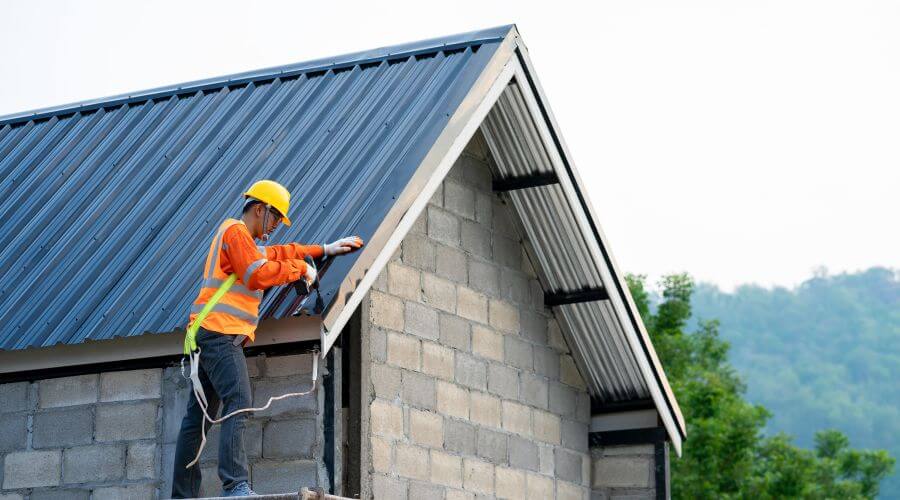 Professional metal roof installation in Stanley, NC